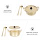 thumbnail image 4 of ColoMX 1 juego de ollas coreanas para ramen con asas dobles, utensilios de cocina, regalo de inauguración de la casa, 4 of 8