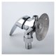 thumbnail image 5 of Grifo de ducha de baño de latón cromado, mango de diseño ergonómico para un ajuste suave del flujo de agua, 5 of 5
