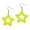 A, variant on 80s 90s Retro Women's Earrings Large Geometric Star Pendant Party Jewelry Bright Fashion Accessories for Women