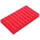 thumbnail image 1 of IDEANATEGRATE Estuche De Almacenamiento Para Monedas Rojo Plástico Duradero Con Múltiples Compartimentos, 1 of 6