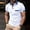 White, variant on Men's Polo T Shirts Short Sleeve Button Tee Shirts Lightweight Beige Dress Shirts for Man