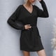 thumbnail image 4 of Vestidos de suéter sueltos, vestido de suéter de punto para mujer, vestidos de suéter tipo pulóver, vestido de suéter de punto para mujer, durabilidad prolongada, 4 of 7