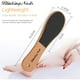 thumbnail image 3 of Eliminador de callos para limar los pies, clavos parpadeantes, mango de madera, 2 unidades, 3 of 7
