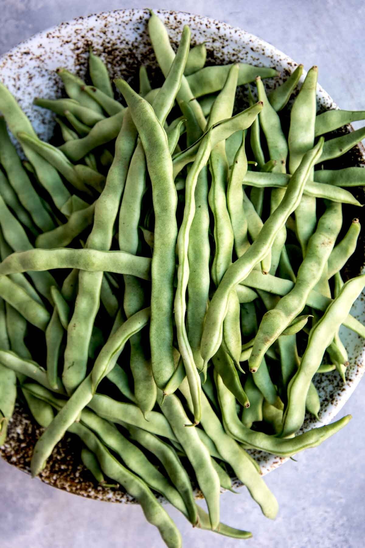 Aunt Edith's Sickle Pole Bean Seeds (Pkt)