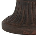 thumbnail image 5 of SAFAVIEH Paul Outdoor Patio Planer, Brown/White, 5 of 6