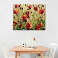 thumbnail image 2 of flowers Canvas Print On Canvas Living Room Bedroom Home Office Wall Decor Ready to Hang, 2 of 6