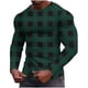 thumbnail image 2 of Amzcrzy - Sudadera Para Hombre, Ropa Deportiva Para El Hogar, Pijamas, Moda, Suelta, Informal, Color Sólido, Camiseta Deportiva, Verde Militar, 4Xl, 2 of 5