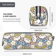 thumbnail image 3 of Fotbe Cute Rabbit Pattern Leather Pencil Case, Pencil Pouch with Durable Zipper, Compact and Stylish Organizer for Stationery, Art Supplies, Travel Essentials, 3 of 7