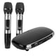 thumbnail image 3 of Máquina de Karaoke USB K8 de 100-240V, tarjeta de sonido inalámbrica Bluetooth, micrófono, TV en casa, teléfono móvil, enchufe negro AU, 3 of 5