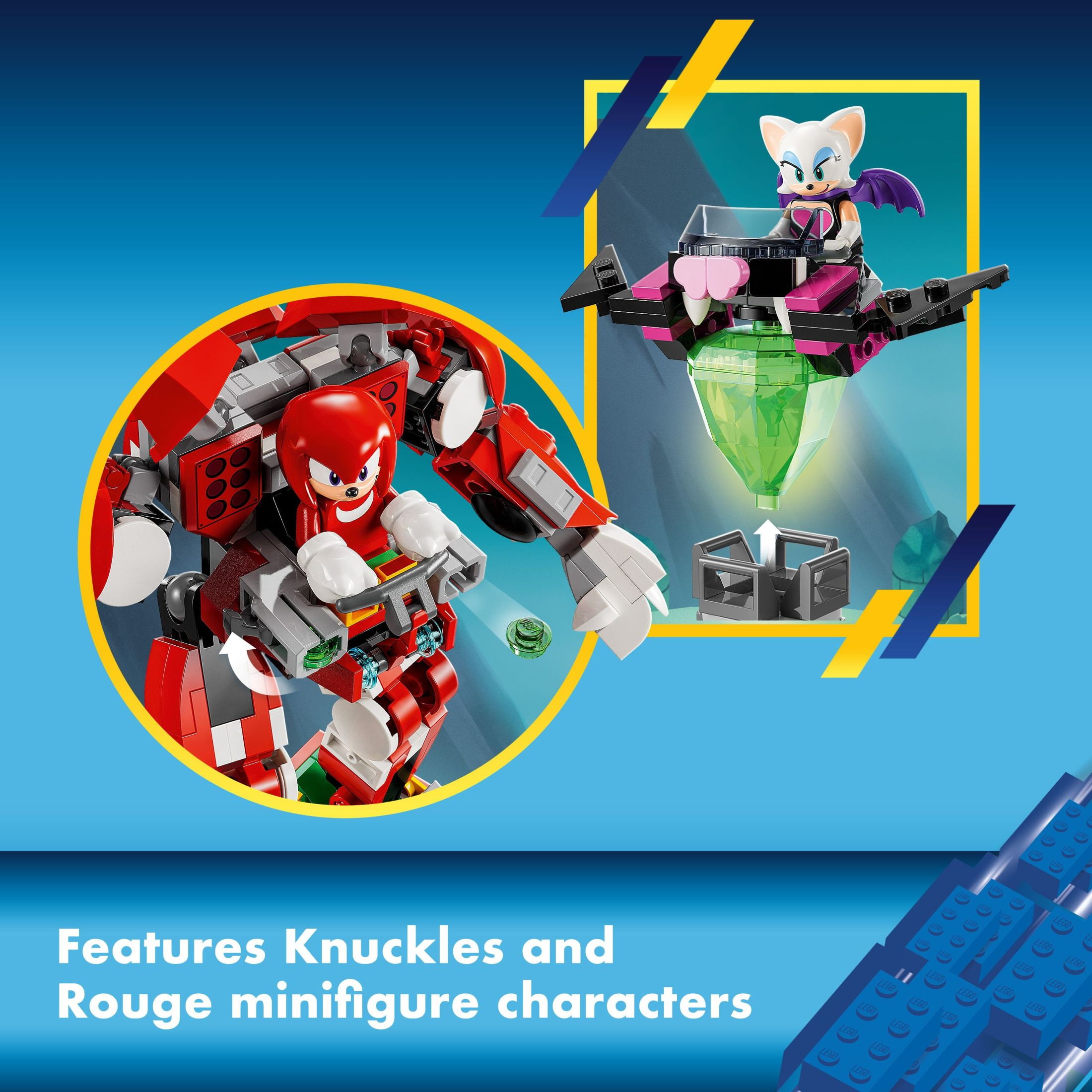 Lego knuckles minifigure sale