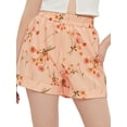 thumbnail image 1 of Lovito Vintage Floral Crop Flowers Shorts, 1 of 5