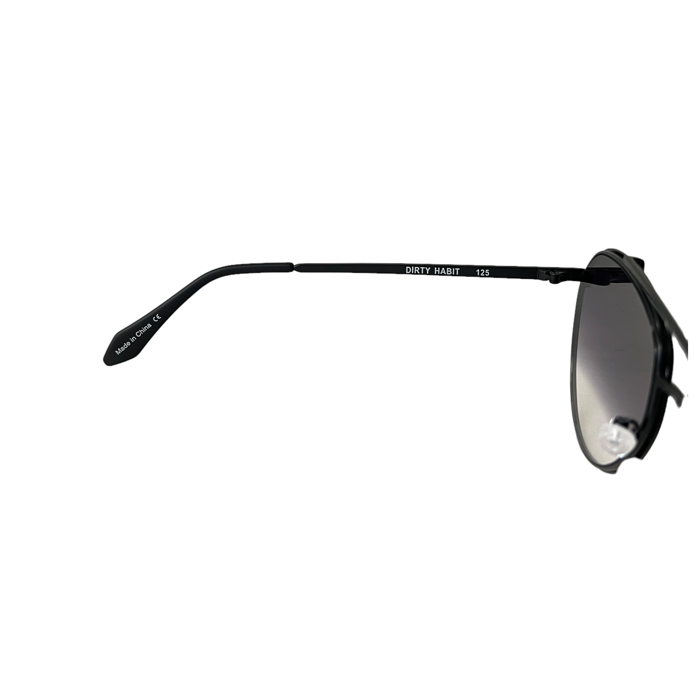 Quay Australia Dirty Habit Sunglasses Black Fade Oversized  display picture 2