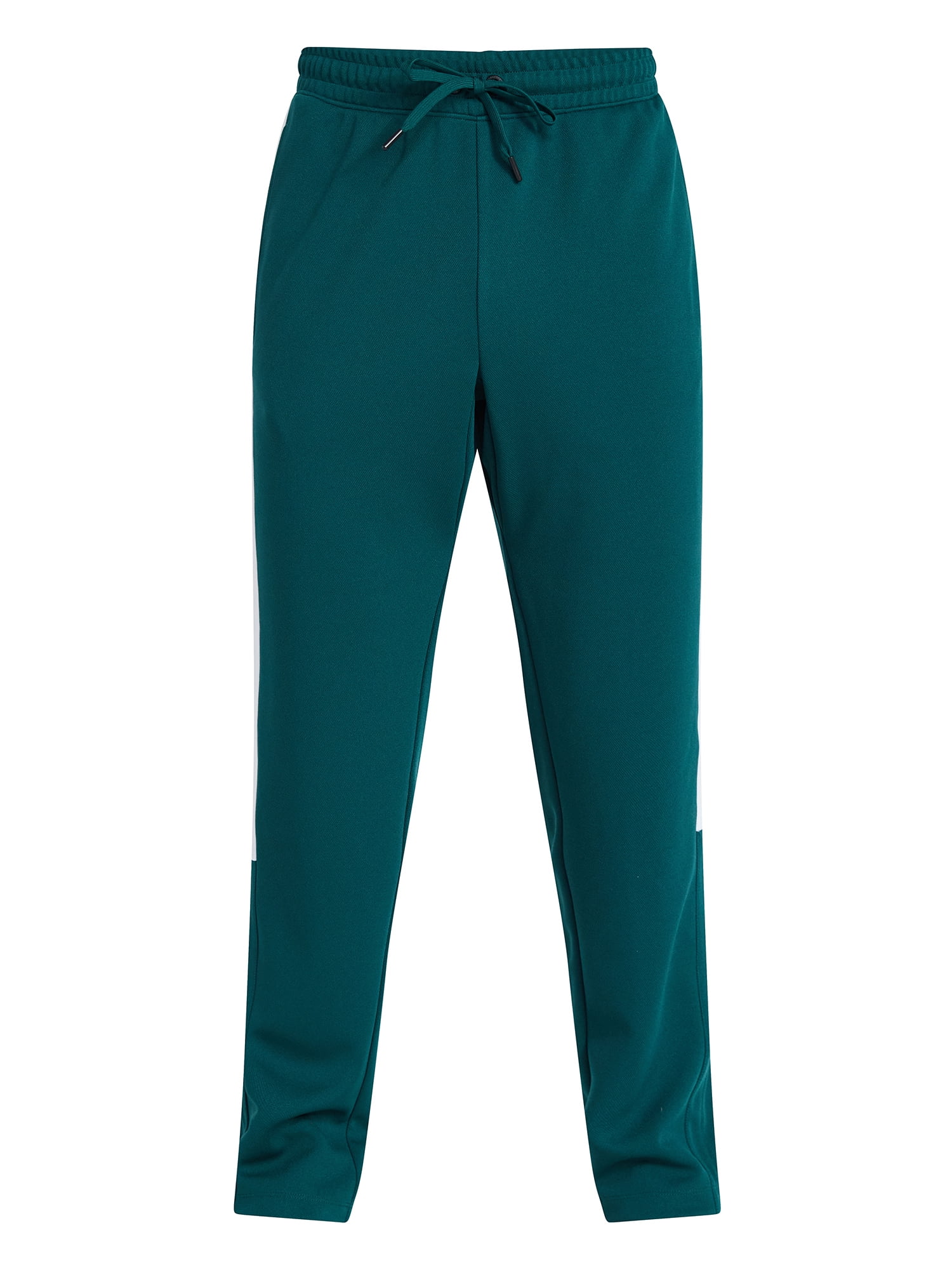 Athletic Works Men's and Big Men's Tricot Track Pants with Side Stripes, Sizes S-3XLT
