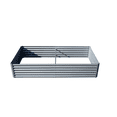 thumbnail image 3 of Tcbosik Galvanized Raised Garden Bed, 8x4x1.5ft Outdoor Planter Box, Metal Plant Container for Vegetables Planting, Silver, 3 of 11