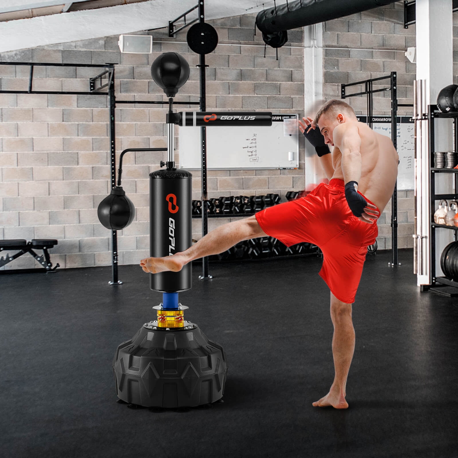 Cible De Boxe Murale 30x30 Cm – Cuir PU + Tissu Oxford, Mousse Anti-Choc, Pour Karaté, Kickboxing Et Gym