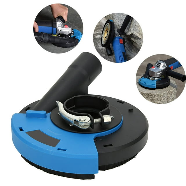 Gupbes 5 Inch Universal Grinding Dust Shroud Angle Grinder Protective Cover Dust Control Attachment Angle Grinder Accessories