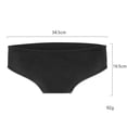 thumbnail image 7 of Women's Silicone Swimsuit Bottom 1pc Swim Trunk Fashion Chic Silicone Women Swimming Trunks Silicone Swim Trunks Black, 7 of 7
