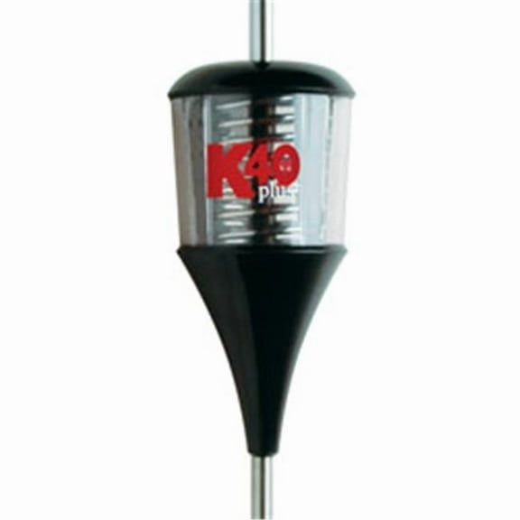 Plus Series 6000 Watt Trucker Antenna - Black-Clear with Chrome Coil