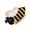 large, variant on Unique Bees Hair Clip Lovely Bees Jewelry Hairpin Elegant Bees Hair Clip Suitable for Various Hairstyles