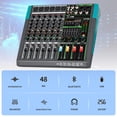 thumbnail image 2 of Mezclador de audio para DJ Depusheng PA6 de 6 canales con 256 efectos DPS, 2 of 9