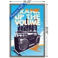 thumbnail image 3 of Music - Crank Up the Volume Wall Poster, 22.375" x 34", Framed, 3 of 3