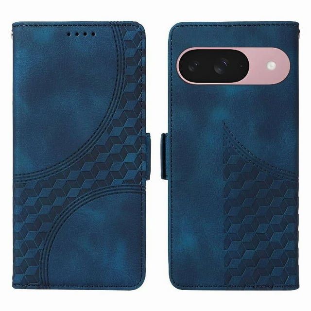 Funda GANGXUN para Google Pixel 9A con diseño acolchado elegante, cuero PU, protección total y ajuste preciso