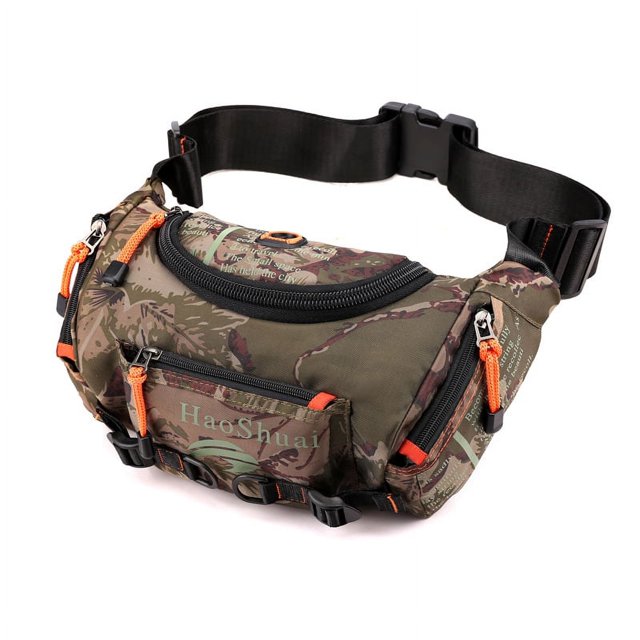 Riñonera multifuncional para exteriores, bolso bandolera deportivo para hombre, bolso de pecho impermeable, riñonera de gran capacidad para montar en montaña