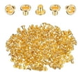 thumbnail image 1 of Uxcell 200Pcs Ojales 2mm 1/9 Pulgada Kit de Ojales de Latón para Tela Cortinas Lonas Cinturones de Cuero Zapatos Bolsas DIY, Dorado, 1 of 7