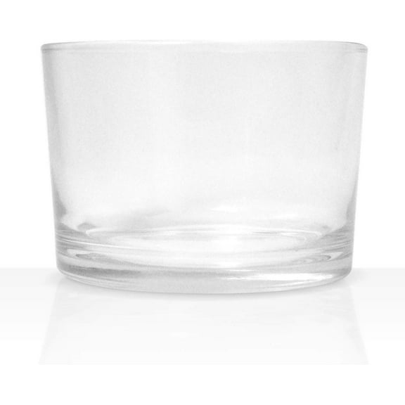 Madison - 6.9 Ounce Glass Dessert Bowls, For Desserts, Condiments, Snacks, Candy and More – Microwave and Dishwasher Safe – Set of 6 Clear Glass Bowls – 3.2" Diameter x 2.2" Tall