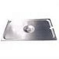 thumbnail image 2 of Winco SPCQ, Quarter-Size Slotted Stainless Steel Steam Table Pan Cover, NSF, 2 of 2