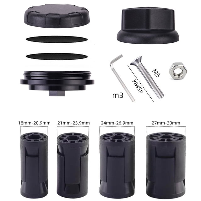 Bike Front Fork Bottom Hole Stash Inside Anti-lost Locking Bracket Lower Pipe Bracket Protective Shell Bicycle Accessories
