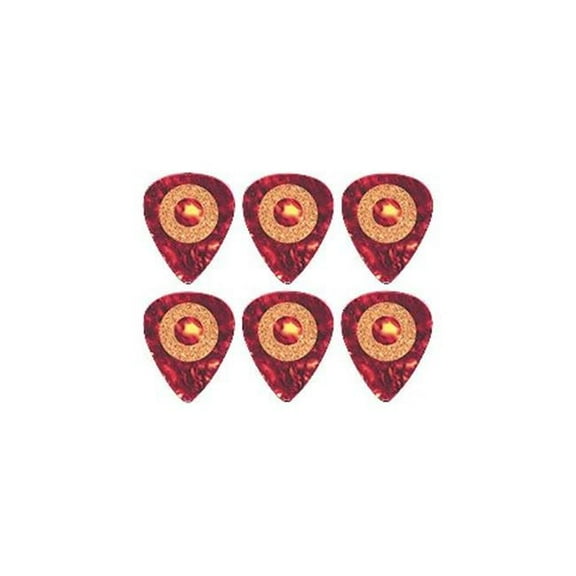 CG100-6 Cork Grip Standard Guitar Picks, 1 mm - 6 Pieces