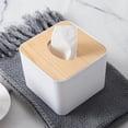 thumbnail image 4 of Paper Towel Dispenser,Paper Towel Dispenser Countertops Toilet Tissue Cover Countertops Toilet Box Kitchen Paper Dispenser Wood Tissue Kitchen Paper Dispenser Box Cover Countertops Tissue Box Jinmie, 4 of 7