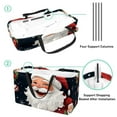 thumbnail image 4 of Santa Claus Laundry Bag, Collapsible Bucket, Storage Basket - Reusable, Foldable, Large Capacity Oxford Cloth Storage Bin, 4 of 7