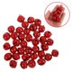 thumbnail image 2 of GOOHOCHY 100 cascabeles pequeños para manualidades, accesorios de joyería, decoración navideña (rojos), 2 of 8
