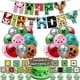 thumbnail image 1 of My World Theme Birthday Party Decorations Balloon Set Banner Cake Decoration, 1 of 5