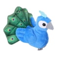 thumbnail image 5 of Mini marioneta de dedo de pavo real, marioneta de mano interactiva, accesorio para contar historias de animales para niños, lindas figuras de peluche, juguete para juegos de rol, recuerdo de fiesta, 5 of 5