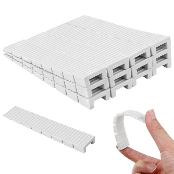 20 Pcs Gasket Rubber Furniture Shims Weight Capacity Shims Furniture Leveling Shims Levelers Leveling Table Shims