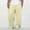 Beige, variant on Men's 2XL Baggy 100% Polyester Pants - Lightweight Wrinkle-Resistant, Beige - Casual Lounge & Everyday Wear