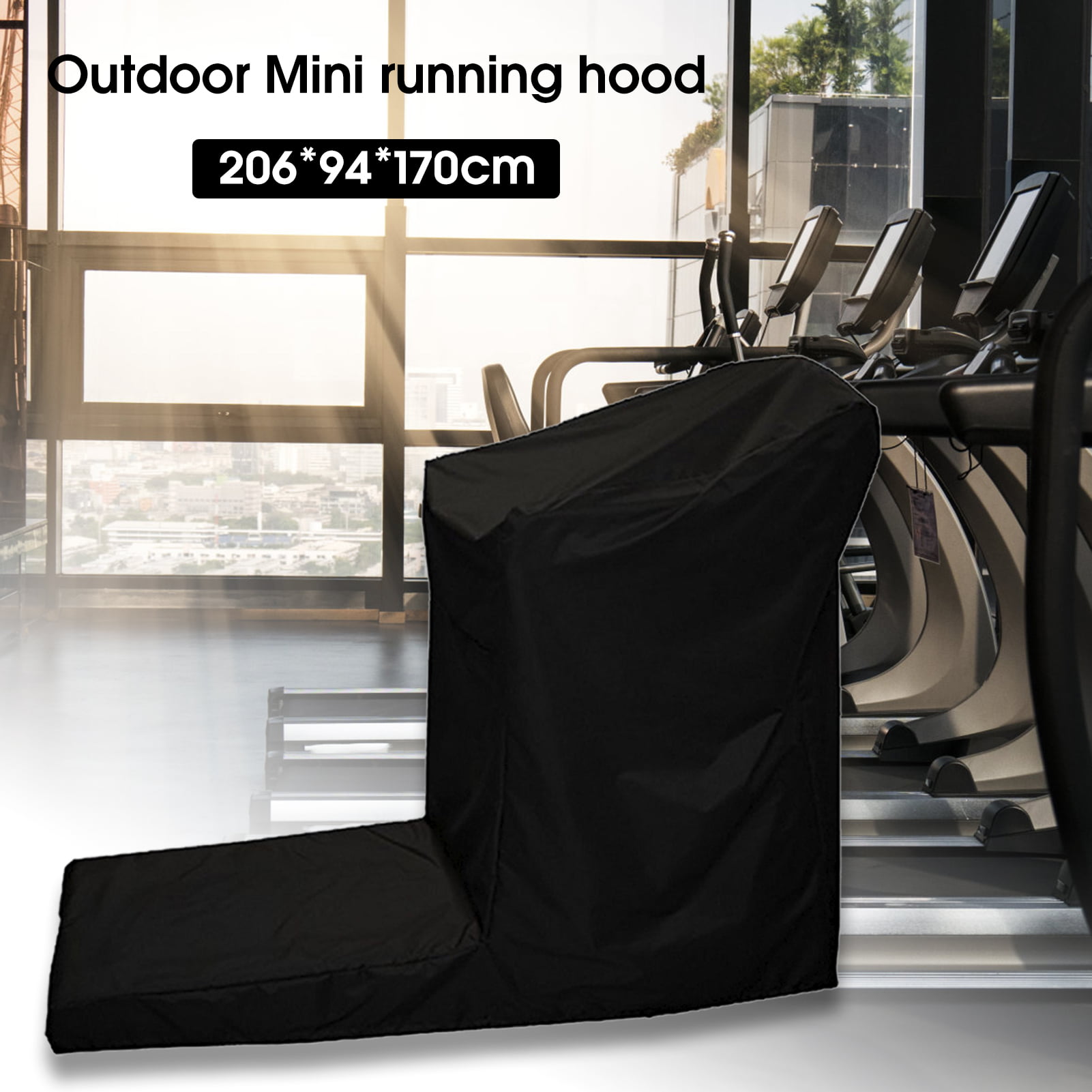 L Type Indoor Outdoor Dustproof Waterproof All Purpose Running Machine Cover 