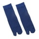 thumbnail image 5 of Calcetines de dos dedos Calcetines náuticos Calcetines de gimnasio Calcetines de algodón Patrón de rayas Azul, 5 of 9
