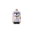 thumbnail image 1 of Fly Society Mens The Double Vision Graphic T-Shirt, Grey, Large, 1 of 1