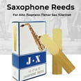 thumbnail image 3 of 10 Pcs Saxophone Reeds Strength 2.5 for Alto Soprano Tenor Sax Clarinet Reed, 3 of 7