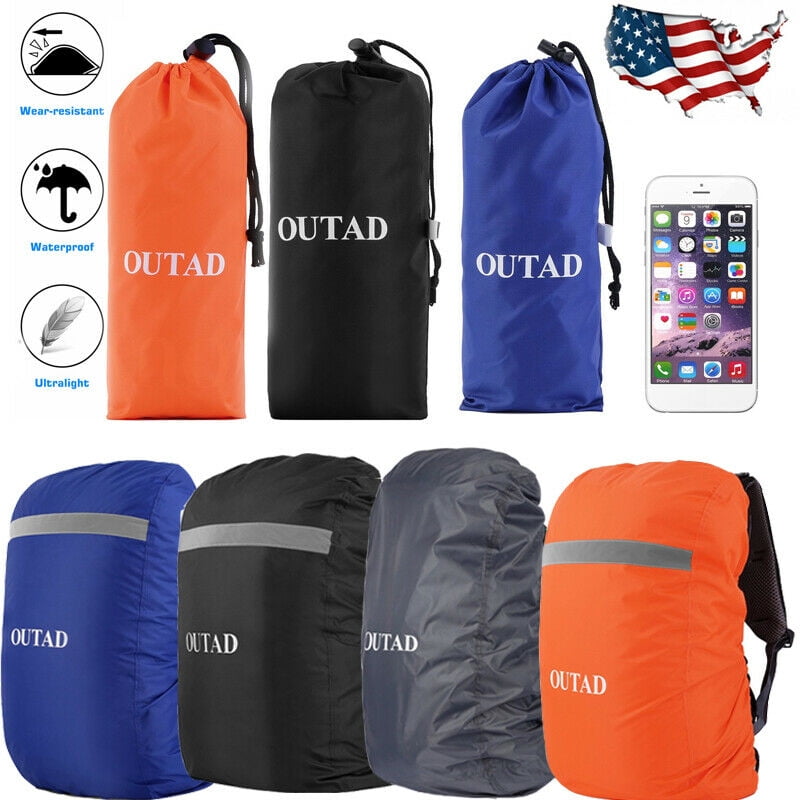 OUTAD Waterproof Backpack Rain Cover With Reflective Strip Rain Proof