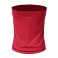 thumbnail image 3 of Doublju Wowen's Solid Natural Pleated Tube Top (Plus Size Available), 3 of 4