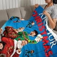 thumbnail image 3 of Arthur Christmas anti-pilling, suave, ligera, esponjosa y acogedora de lujo para hogar y cocina – Perfecta para niños y adultos,110X70cm, 3 of 6