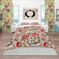 thumbnail image 2 of Designart Ensemble de Literie Orientale 'Japanese & Chinese Culture Pattern' - Housse de Couette et Impostes, 2 of 4