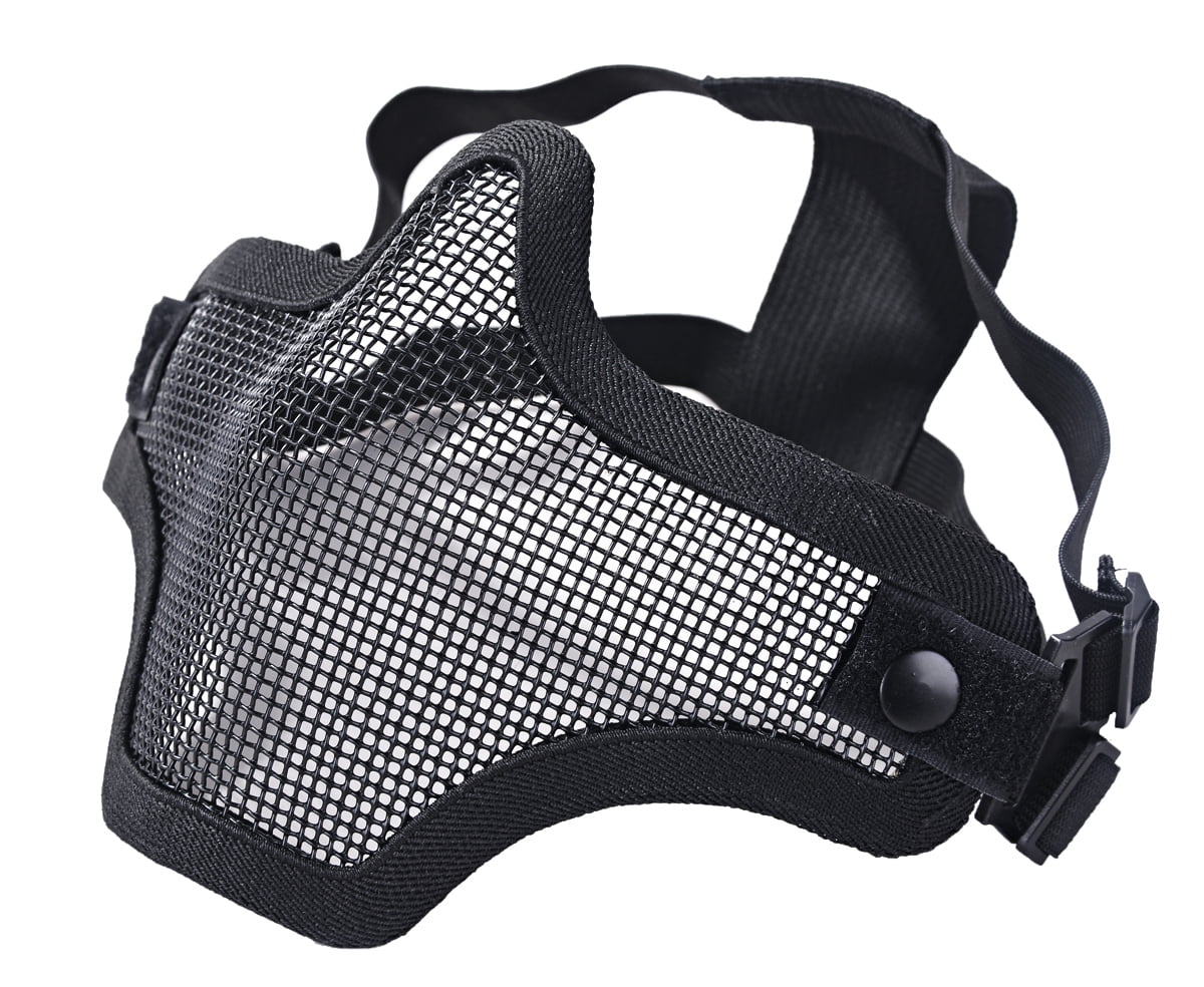 Outgeek Iron Face Carbon Steel "Striker" Gen2 Metal Mesh Lower Half Mask by Outgeek