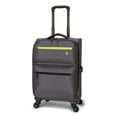 thumbnail image 3 of (2 pack) Protege Trulite 20" Lightweight Carry On Luggage Grey, 23" x 9" x 14.25", 4.7lbs, 3 of 9