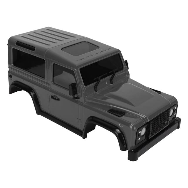 CAR RC CAPILLE DEL CUERPO DEL AUTOMÓVIL CON VARILLE DE CONEXIÓN DE 144 MM RC PIZAS DE REPUSTO DE CARCASA DEL AUTOMÓVIL POR 1/16 1/24 COCHE